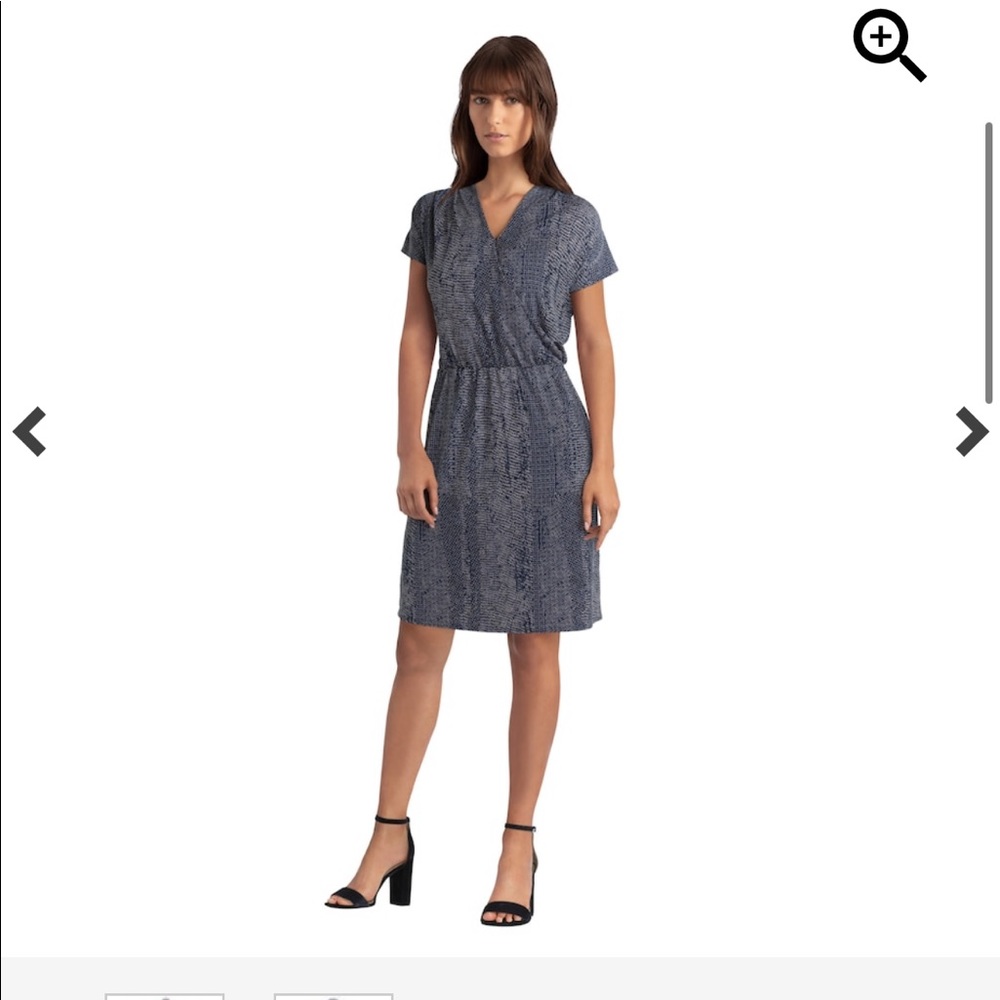 H Halston Dress Printed Size XS